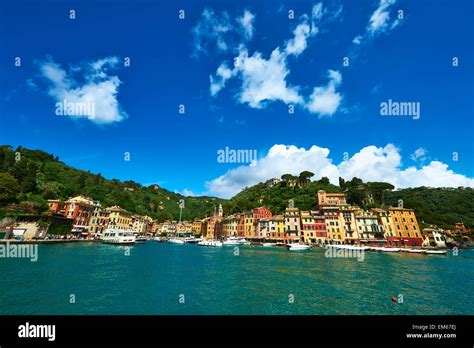 Portofino Village On Ligurian Coast Italy Stock Photo Alamy