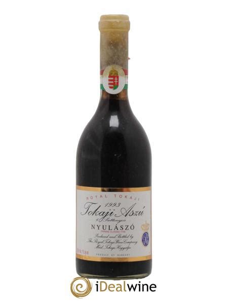 Acheter Tokaji Aszu 6 Puttonyos Royal Nyulaszo 50cl 1993 Lot B2274341 25