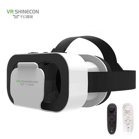 Vr Shinecon Caixa Mini Vr Culos Culos D Realidade Virtual Vr Fone