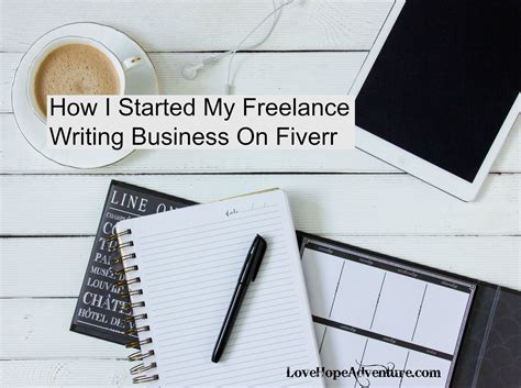 How I Started My Freelance Writing Business On Fiverr | Love Hope ...