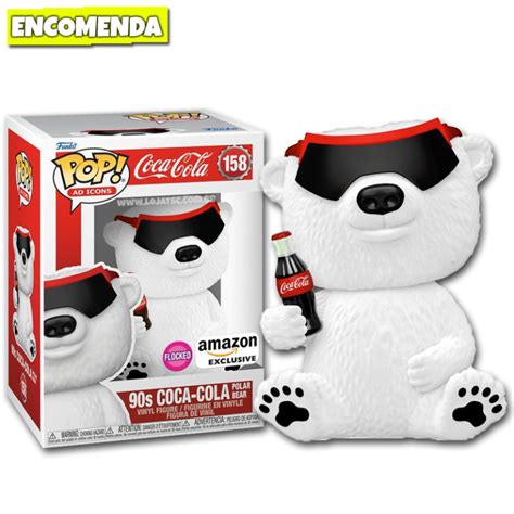 Funko Pop Coca Cola 90s Coca Cola Polar Bear 158 Loja TSC