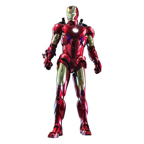 Iron Man 2 Action Figure 1 4 Iron Man Mark Iv With Suit Up Gantry 49 Cm