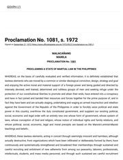 Timeline Of The Presidency Of Ferdinand Marcos : Free Download, Borrow ...