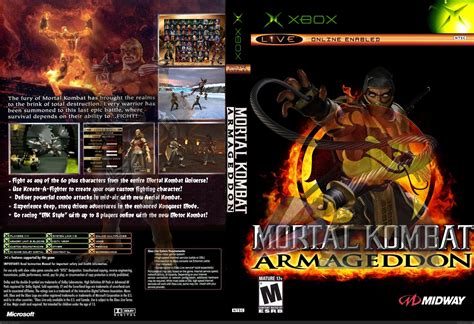 Mortal Kombat Armageddon Xbox Box Art Cover By FATAL1TY