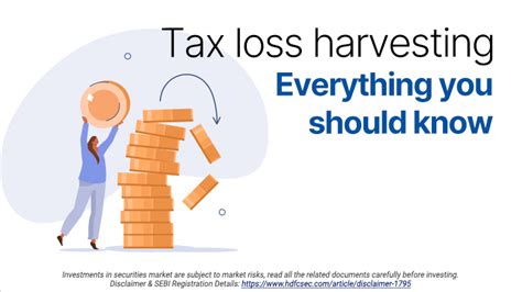 Tax Harvesting What Is Tax Loss Harvesting How Does It Works HDFC