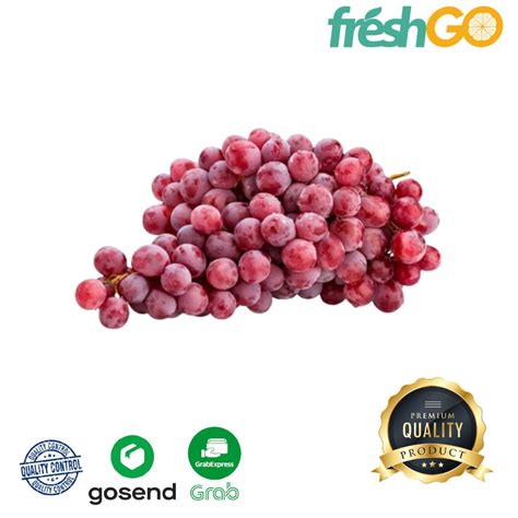 Buah Segar Anggur Red Globe Rrc Freshgo Kg Lazada Indonesia