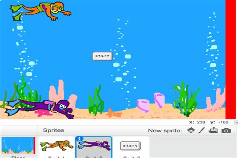 3: Child T's racing game using Scratch | Download Scientific Diagram