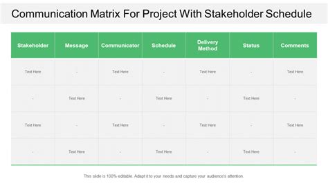 10 Communication Matrix Templates To Correctly Interpret Your Information