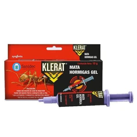 Gel Contra Hormigas Gel Hormiguicida Klerat Gel Sanidec