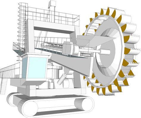 Download Transparent Excavator Clipart - Illustration - ClipartKey