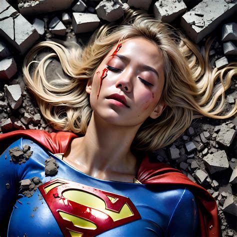 Asian Supergirl Totally Defeated By Zsthegeeky On Deviantart