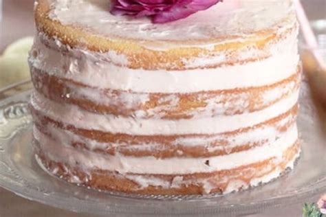 Naked Cake Fleur D Oranger Et Bigarreaux Confits