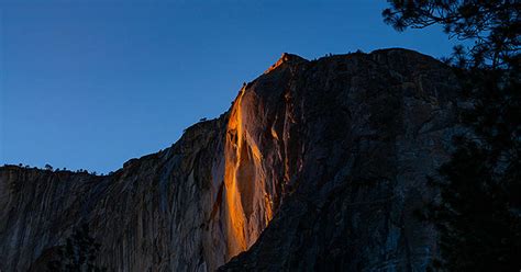 How to see Yosemite National Park's remarkable firefalls - CBS San ...