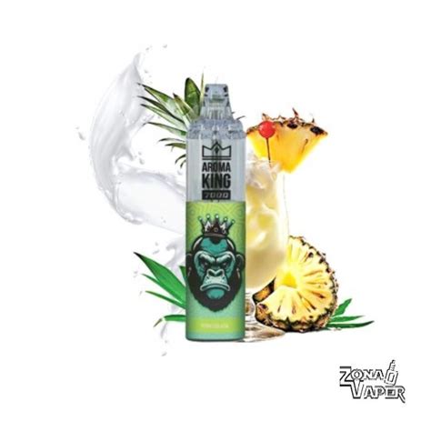 Puff Tornado 7000 Piña Colada Aroma King Zonavaper