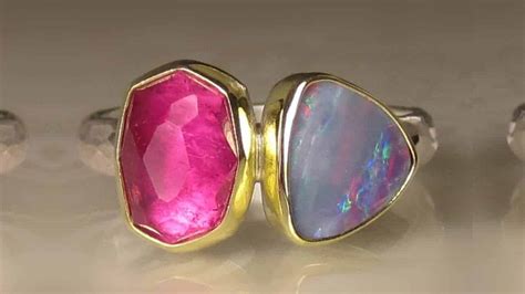 October Birthstone Magic Opals Legacy Tourmalines Modern Flourish