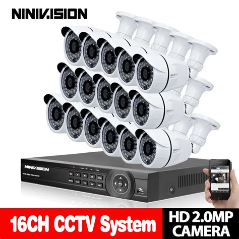 16CH CCTV System 1080P DVR Kit AHD H CCTV Video Recorder 1920 1080 2