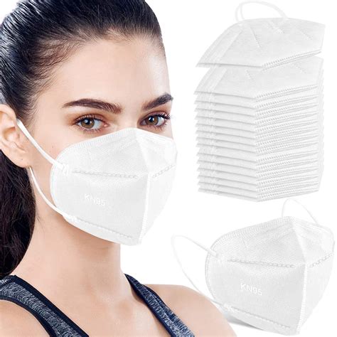 Wanwane Face Mask 20PCS 5 Layer White Masks White 20pcs for sale