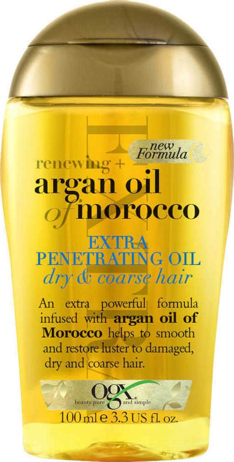 Ogx Renewing Argan Oil Of Morocco Extra Penetrating Oil Ml