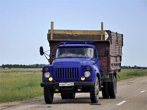 Газ 53 с прицепом: ГАЗон с прицепом: недолгая история тягача ГАЗ-53-05