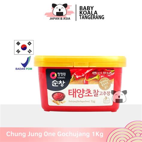 Jual Chung Jung One Sunchang Gochujang Kg Hot Pepper Paste Shopee Indonesia