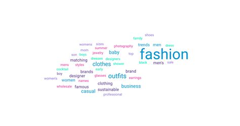 Top Fashion Keywords In