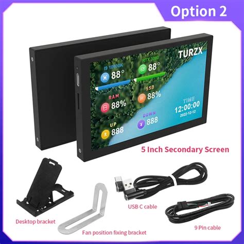 Lkenanzh Inch Ips Type C Secondary Screen Ips Lcd Display For Mini