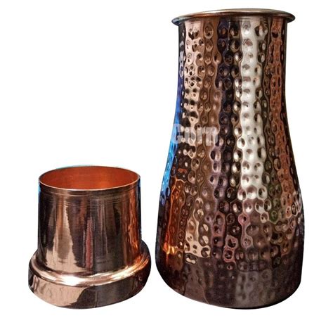 Copper Hammered Sugar Pot Capacity Ml At Rs Piece In