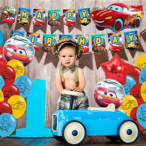 Mua The Lightning Cars Mcqueen Birthday Party Supplies Birthday Party