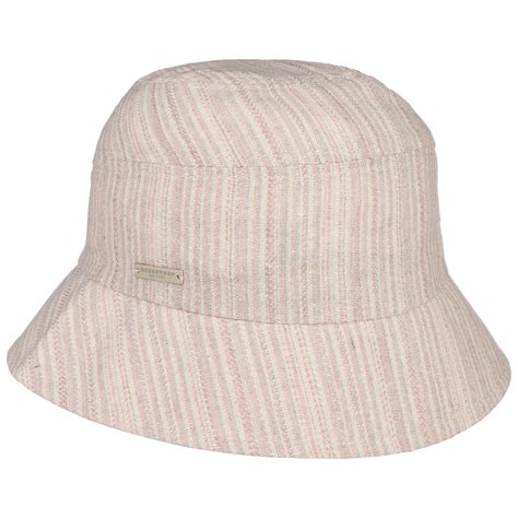 Chapeau En Tissu Fine Stripes By Seeberger 39 95