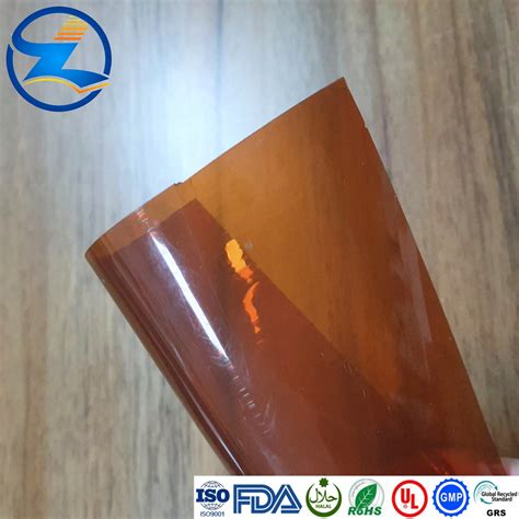 Customize Red Brown Pvdc Thermoplastic Films For Pharm Package China