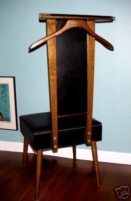 Antique WOOD VALET CHAIR Mid Century Modern EXCELLENT | #20340093