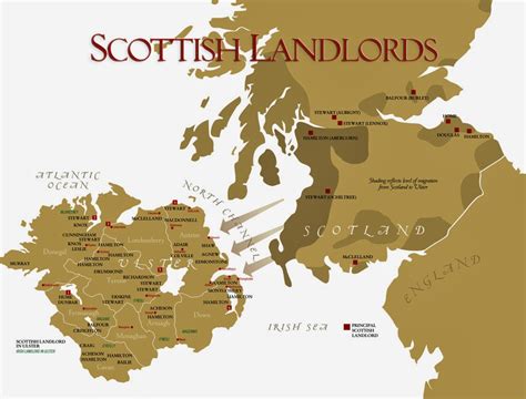 The Scots Irish Maps