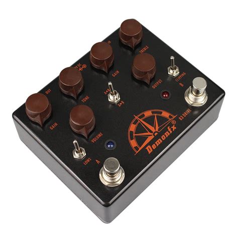 Demonfx 83 Drive Guitar Effect Pedal Dual Drive Combined Classics