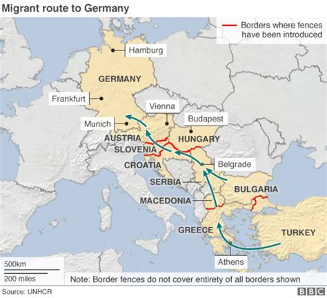 How Is The Migrant Crisis Dividing Eu Countries Bbc News