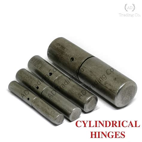 Cylindrical Hinges Iron Tube Shaft Heavy Duty For Welding Gate Steel