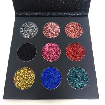 Paleta De Sombras Shine Glitter Cremoso Ruby Rose HB 8407 B Virtual