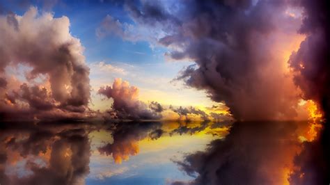 Sfondi Luce Del Sole Tramonto Acqua Natura Riflessione Cielo