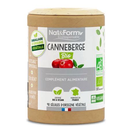 Canneberge Bio En G Lules V G Tales Nat Form