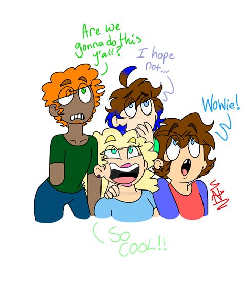 Draw Your Squad Like This By Galaxymuffin16 On Deviantart