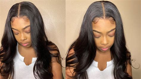 Lace Frontal Wig Install Start To Finish Ft Myfirstwig Youtube