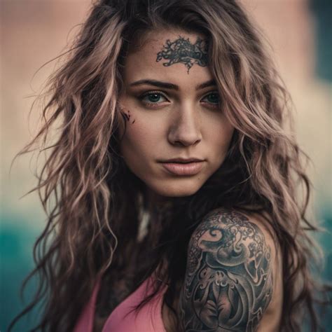 Tattooed Girl Ai Generated Artwork Nightcafe Creator