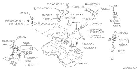 2024 Subaru Solterra Touring Fuel Tank Pressure Sensor Manifold