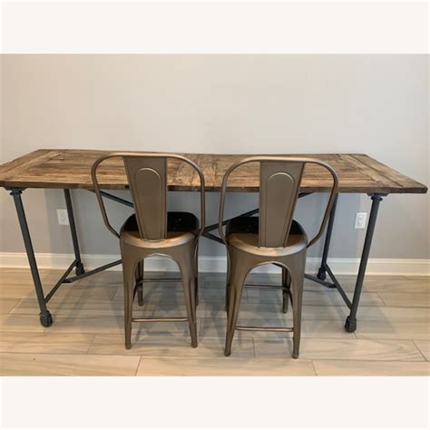 Restoration Hardware Flatiron Bar - AptDeco