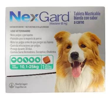 Nexgard Kg Pastilla Tableta Contra Pulgas Y Garrapatas Mercadolibre