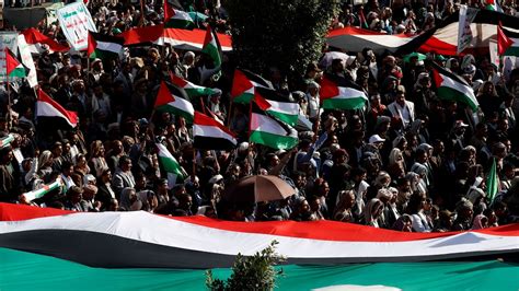 Pro Palestinian Protesters Rally In Cities Across The Middle East