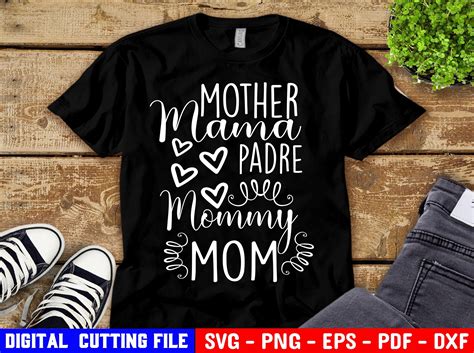 Mother Mama Madre Mommy Mom Svg Graphic By Haztshop · Creative Fabrica