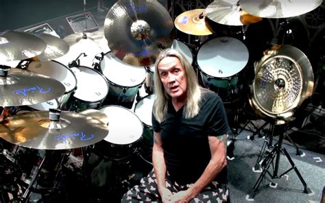 Ao Ar Livre Sim Entrada Nicko Mcbrain Drum Kit Compat Vel