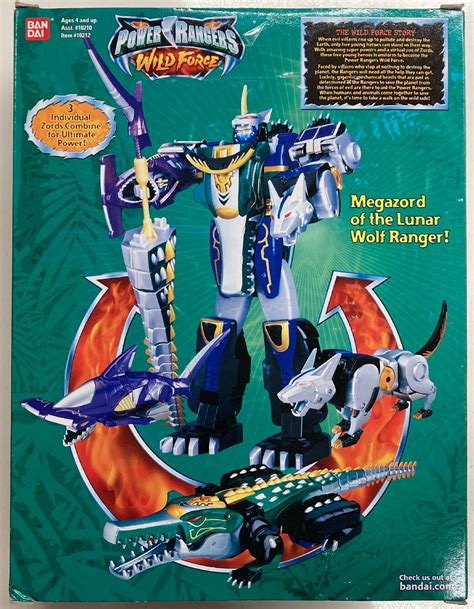 Bandai Dx Megazord Power Rangers Wild Force Deluxe Predazord