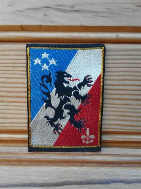 Ecusson Patch Insigne Militaire Broderie Tissu E Corps D Arm E Bleu