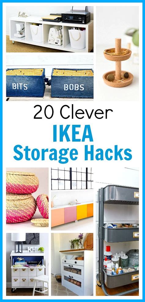 20 Clever Ikea Storage Hacks Diy Organizing A Cultivated Nest Ikea